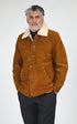 Veste Daim Homme Iron And Resin, modèle Caravan 103682 de couleur cognac