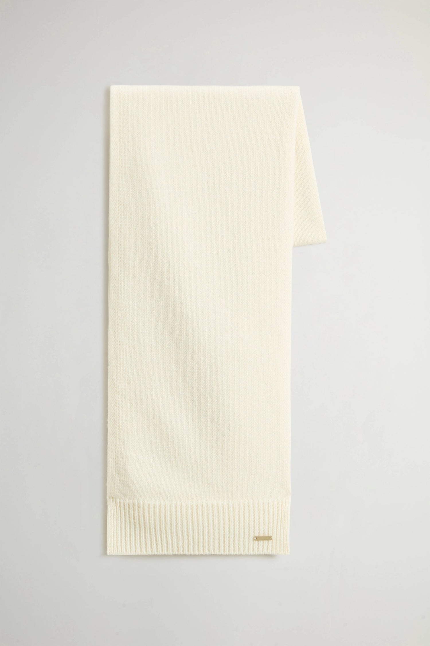 Set bonnet et écharpe laine blanc 3