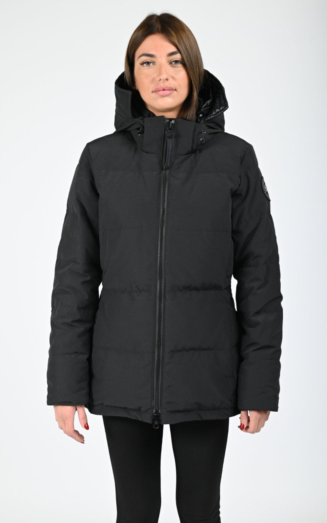 3/4 doudoune Textile Femme Canada Goose, modèle Chelsea 3804wb black label de couleur black 61