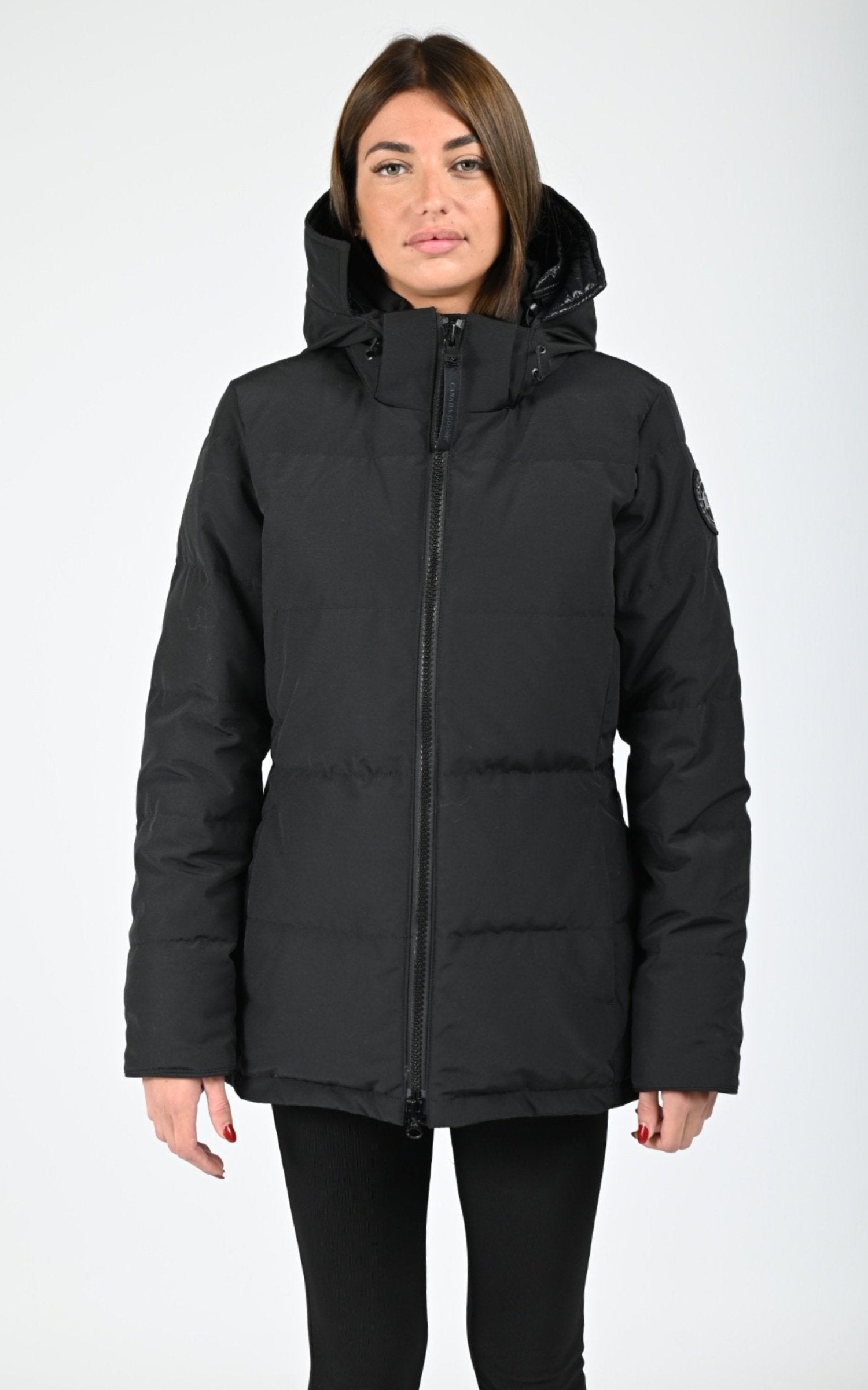 3/4 doudoune Textile Femme Canada Goose, modèle Chelsea 3804wb black label de couleur black 61