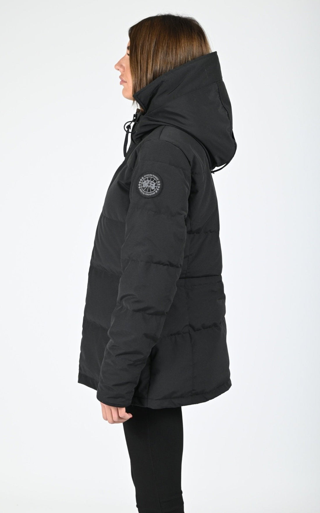 3/4 doudoune Textile Femme Canada Goose, modèle Chelsea 3804wb black label de couleur black 61
