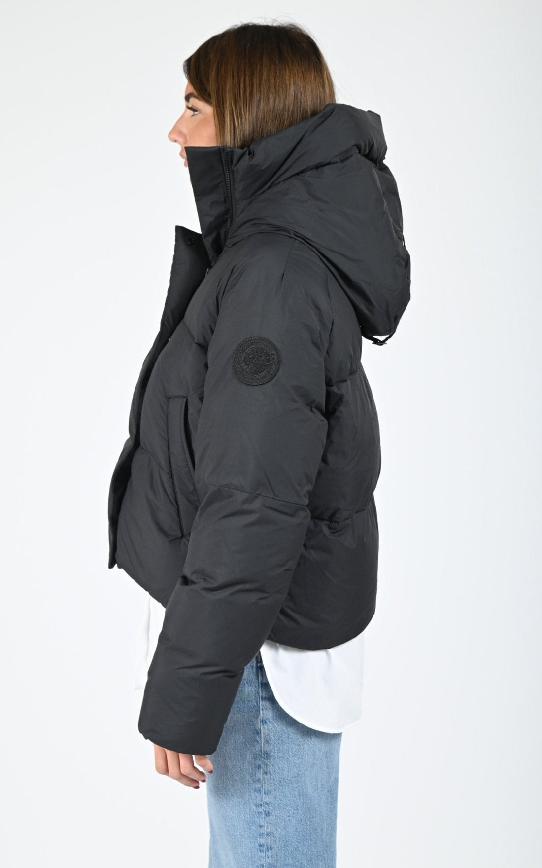 Bl doudoune Textile Femme Canada Goose, modèle Chilliwack puffer td 2088wt de couleur black 61