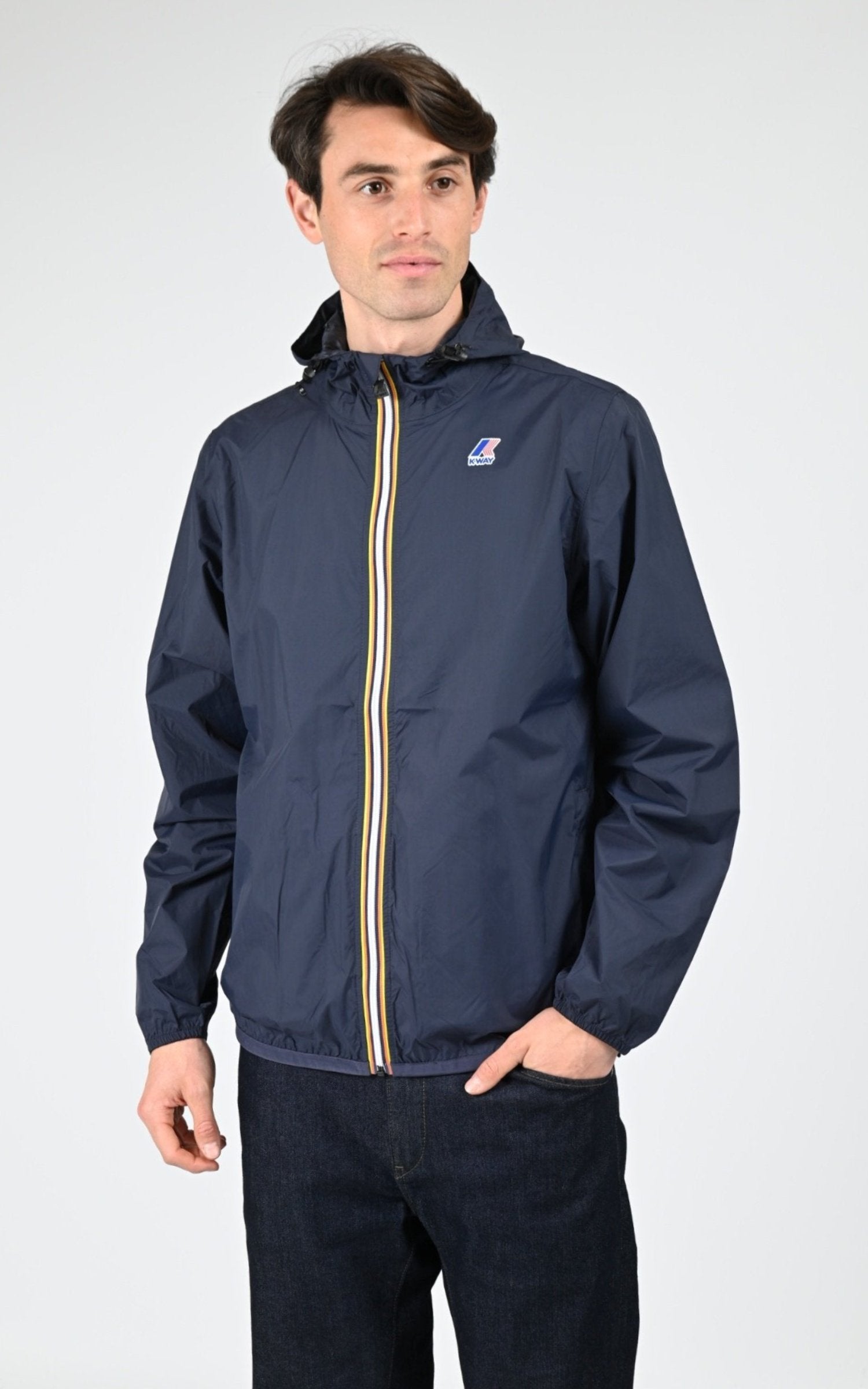 Blouson Textile Mixte K-Way, modèle Claude 4.0 k2123zw de couleur depht blue k89 2