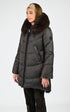 Doudoune Textile Femme Flo-Clo, modèle Clizia de couleur moro