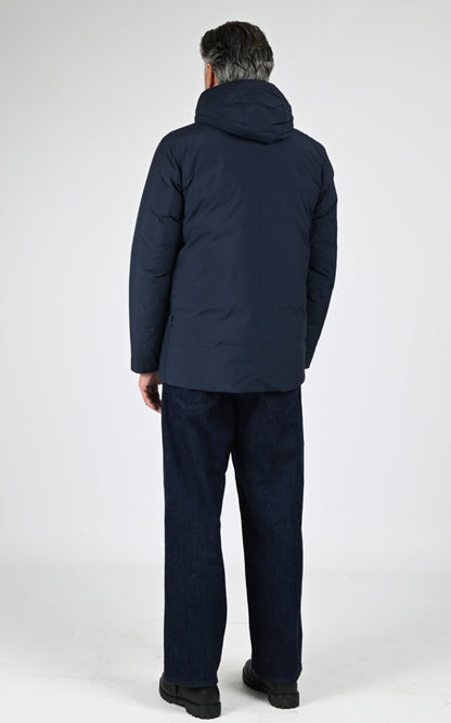 Parka Textile Homme Woolrich, modèle Cloud artic parka ou2092 de couleur melton blue