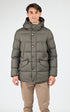 Ves  doudoune Textile Homme Woolrich, modèle Cloud davis ou2087 de couleur dark green