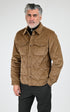 Veste Textile Homme Woolrich, modèle Corduroy alaskan  0s2014 de couleur coffee