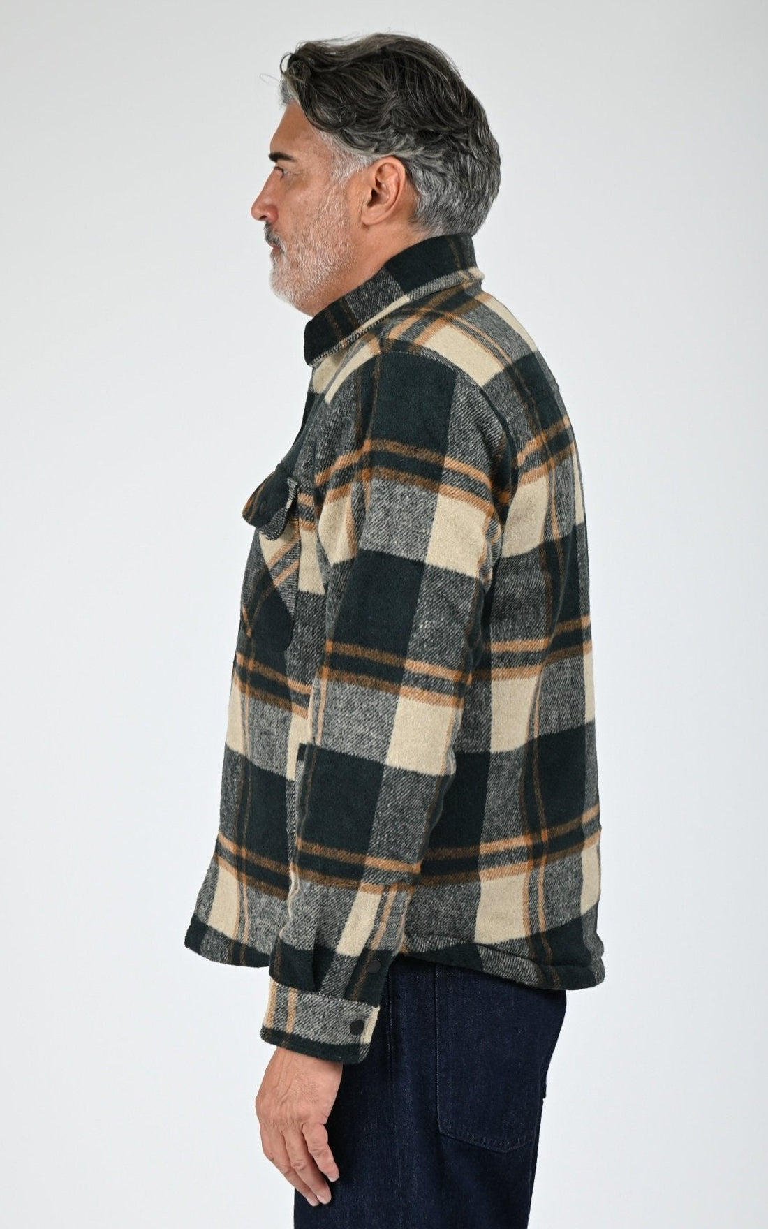Surchemise sherpa Cary vert