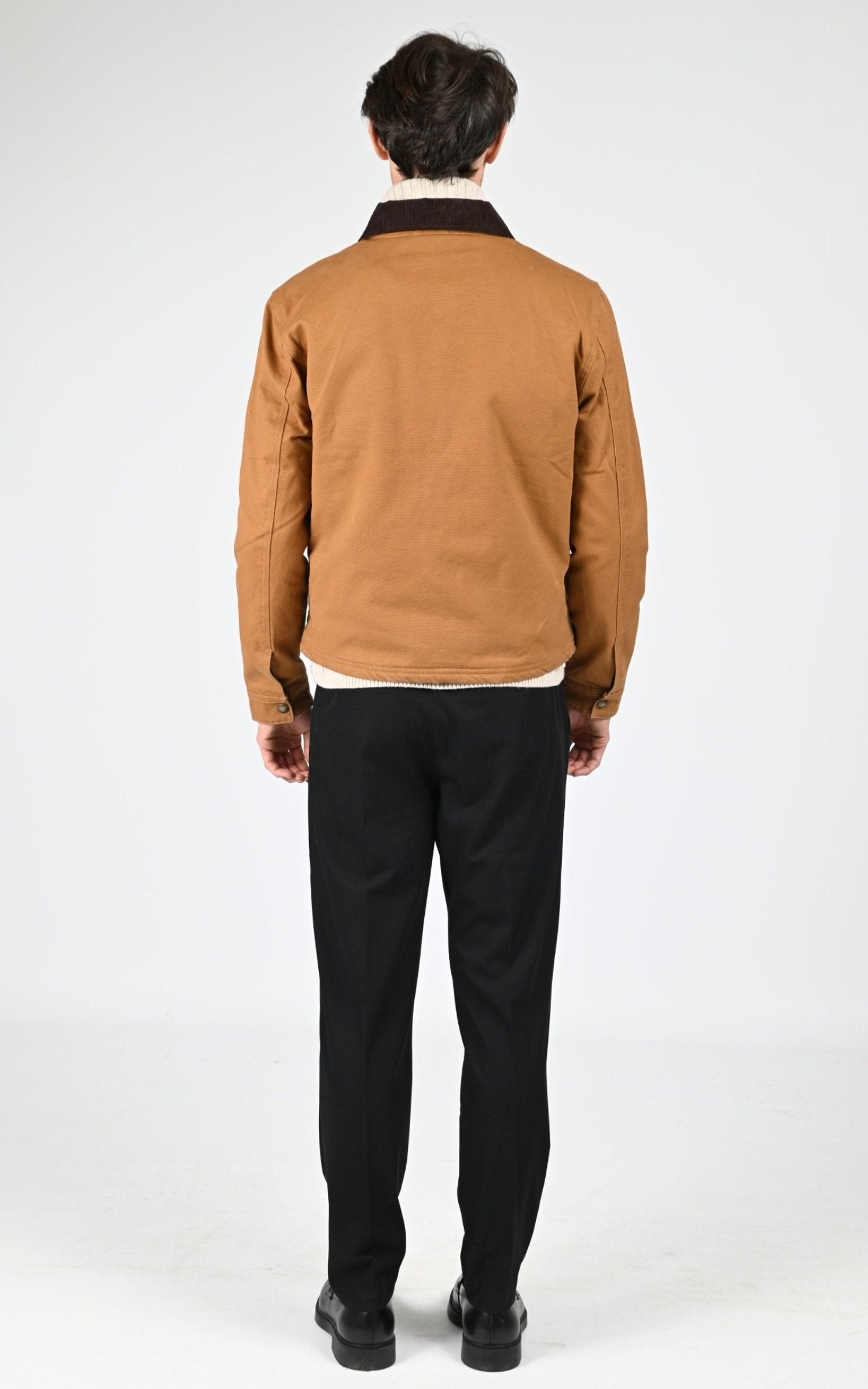 Blouson Textile Homme Daytona 73, modèle Deckett 104388 de couleur cognac