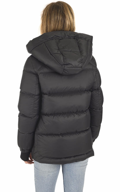 Ves doudoune Textile Femme Soia &amp; kyo, modèle Deja de couleur noir