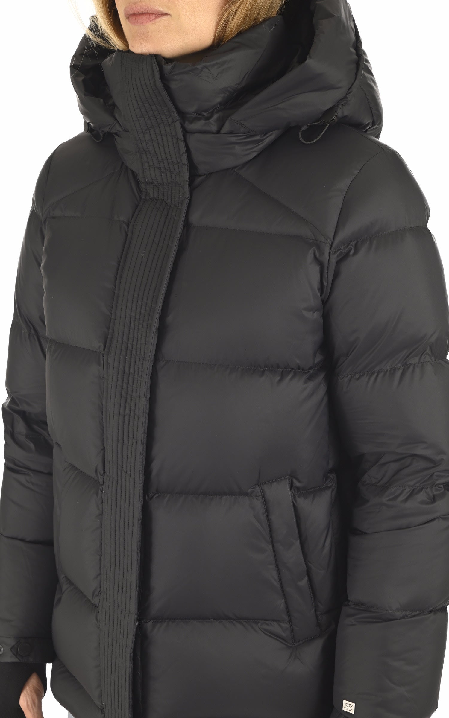 Ves doudoune Textile Femme Soia &amp; kyo, modèle Deja de couleur noir