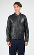 Blouson Cuir Homme Daytona 73, modèle Dilkon 104442 de couleur black
