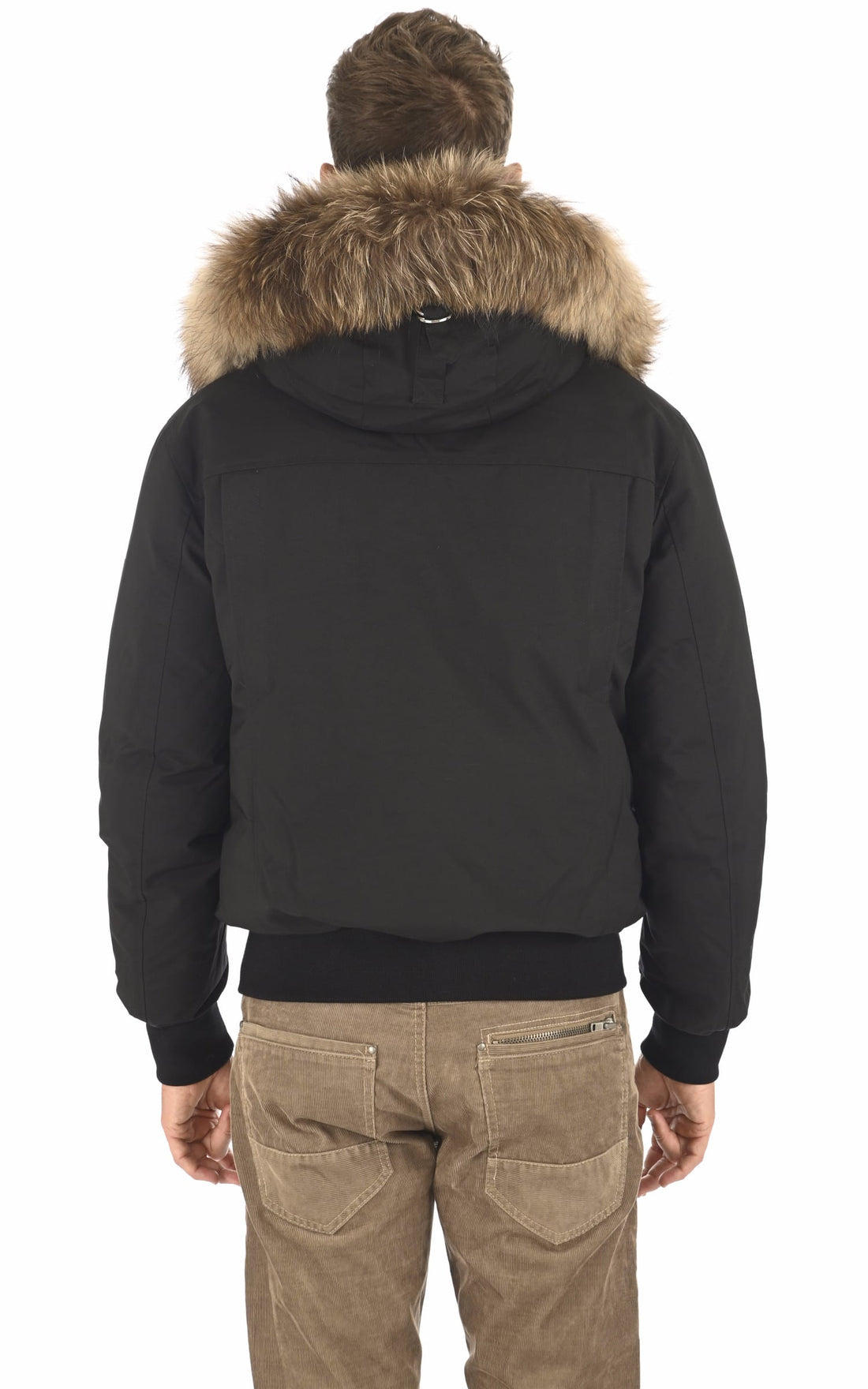Bl doudoune Textile Homme Mackage, modèle Dixon-f de couleur noir - vue ouverte