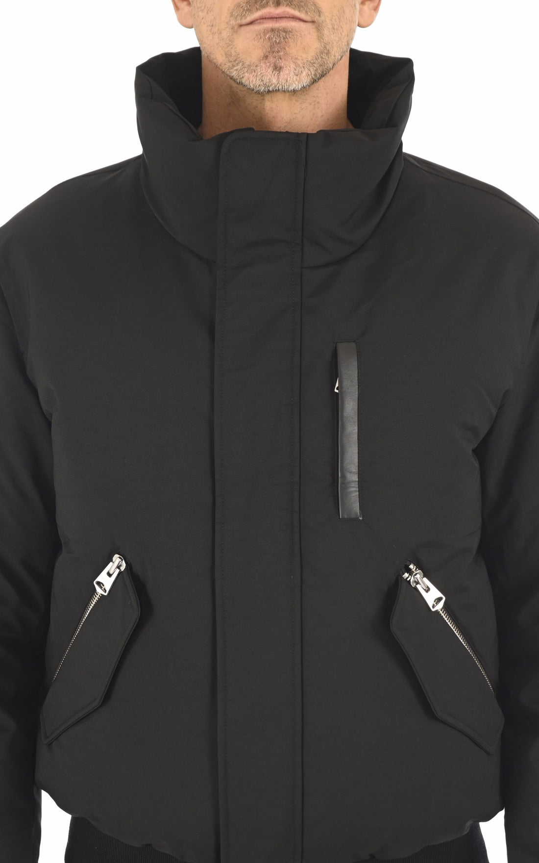 Bl doudoune Textile Homme Mackage, modèle Dixon-f de couleur noir - vue ouverte