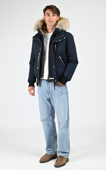 A &quot;DIXON-F&quot; Bleu Marine Mackage Bl Doudoune Homme back photo