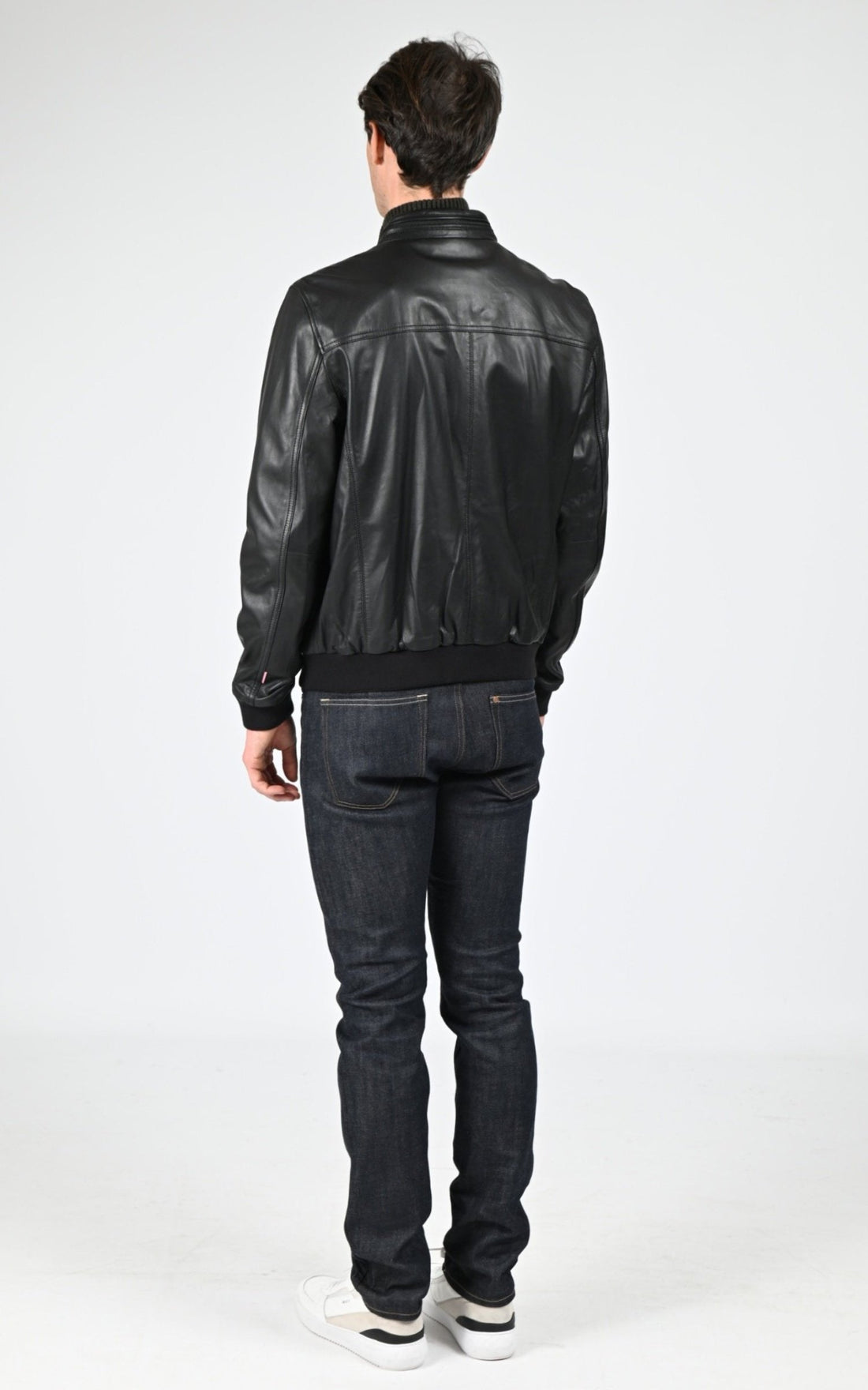 Blouson Cuir Homme Cuirco, modèle Dylan 65228 de couleur bicolor 6 618