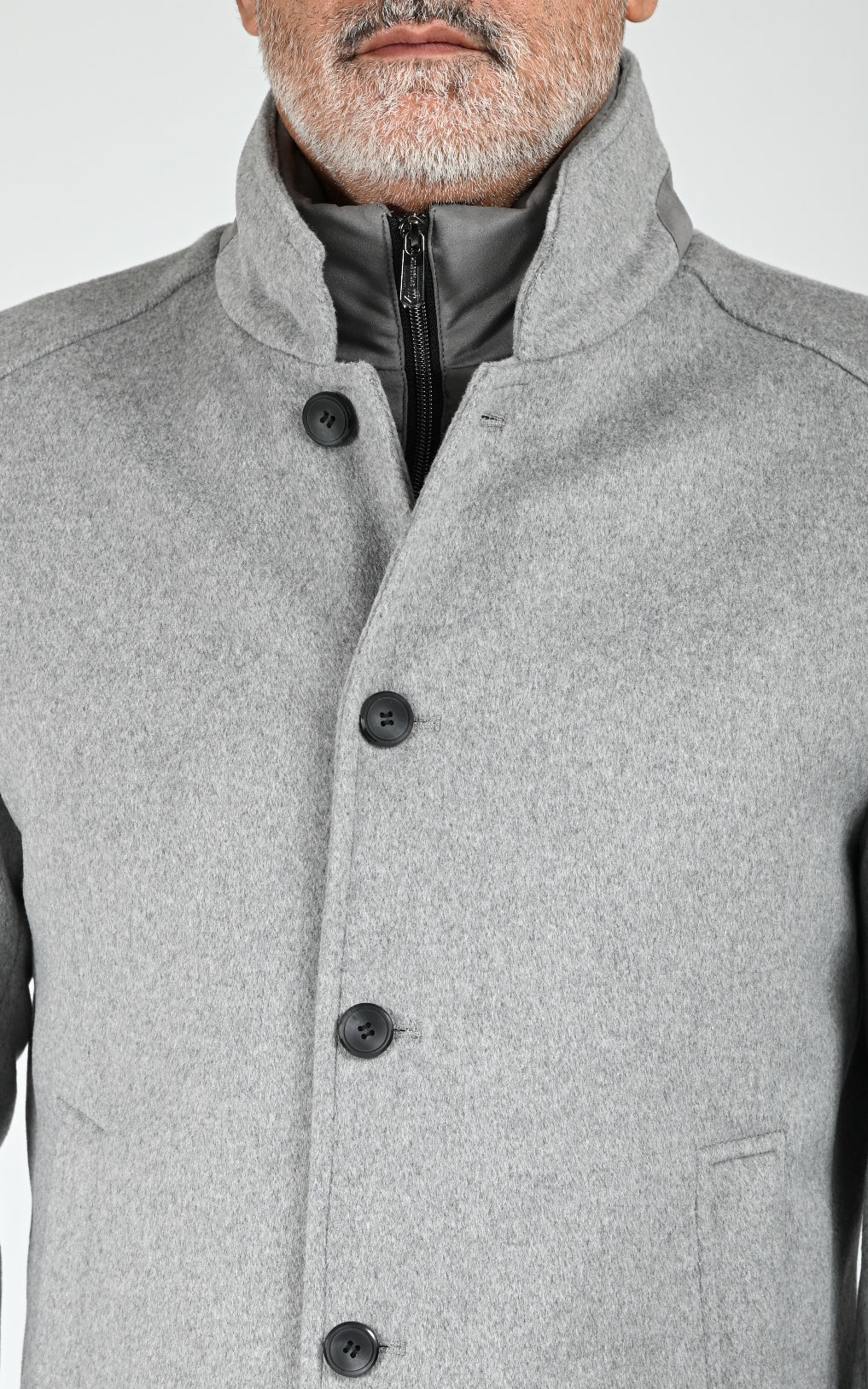 Manteau Duran laine gris