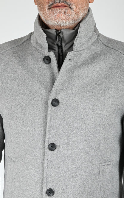 Manteau Duran laine gris