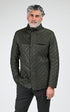 A "E09" Vert La Canadienne Veste Homme closed photo