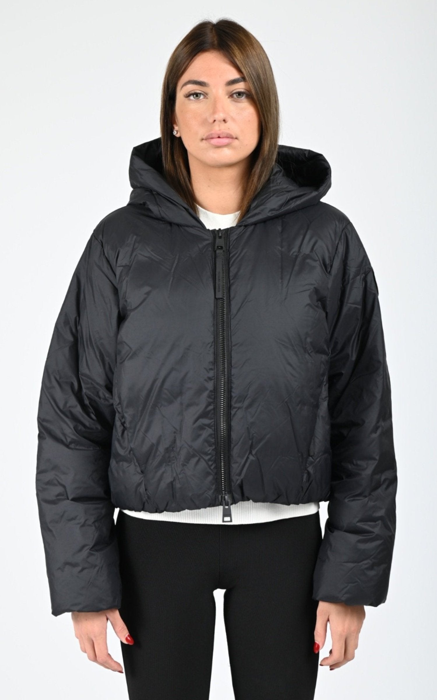 Blouson Textile Femme Canada Goose, modèle Elba td 2756wt de couleur black 61