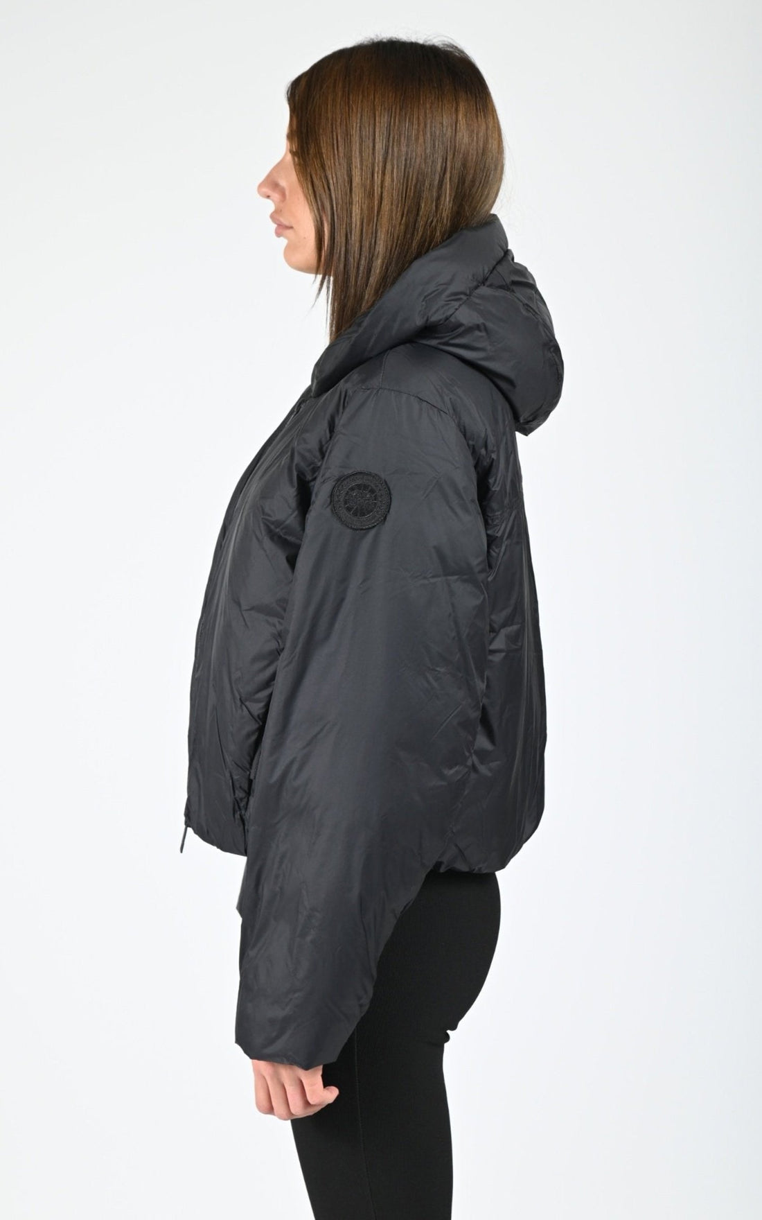 Blouson Textile Femme Canada Goose, modèle Elba td 2756wt de couleur black 61