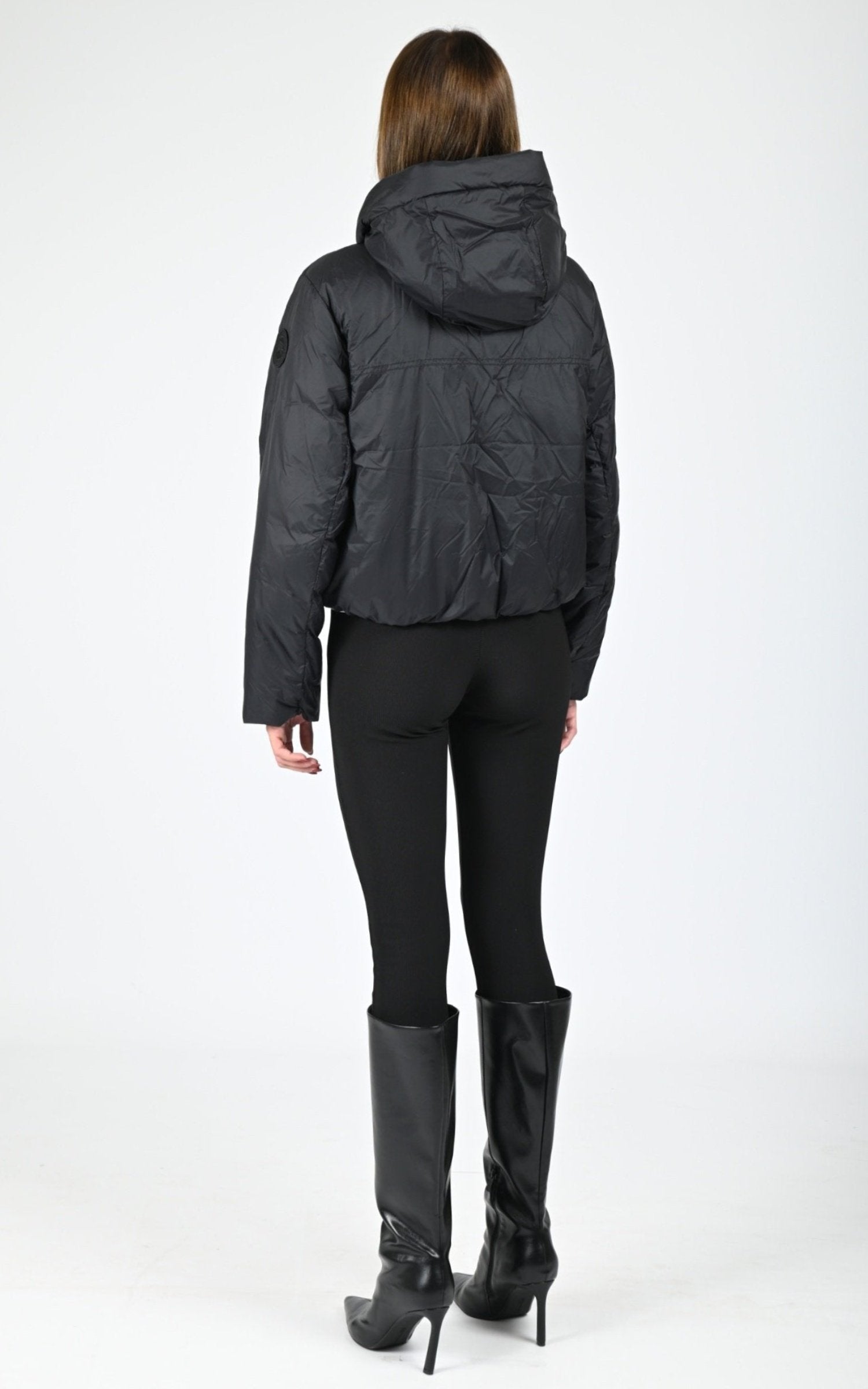 Blouson Textile Femme Canada Goose, modèle Elba td 2756wt de couleur black 61 4