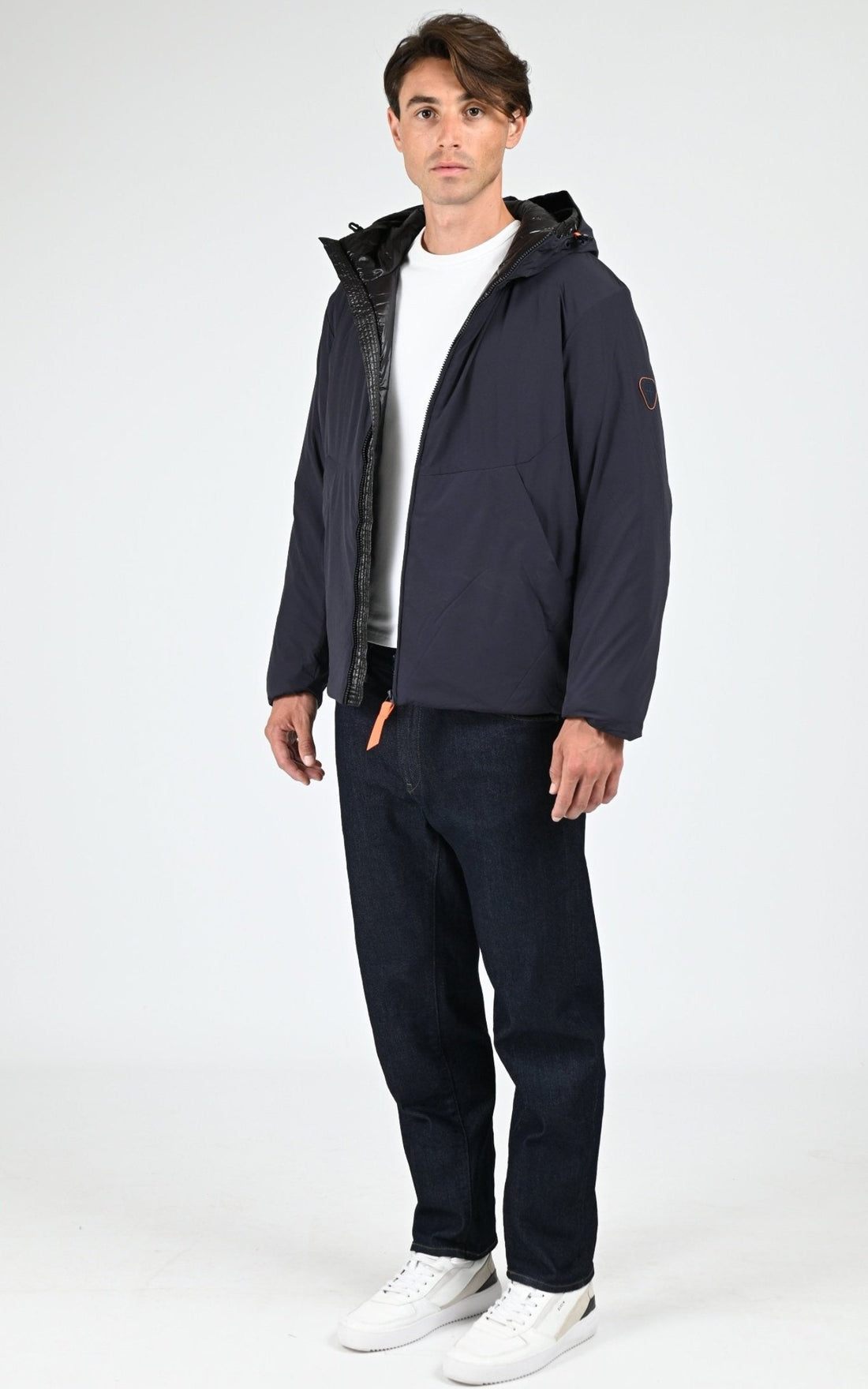 Veste Textile Homme Gertrude, modèle Elzear de couleur dark night