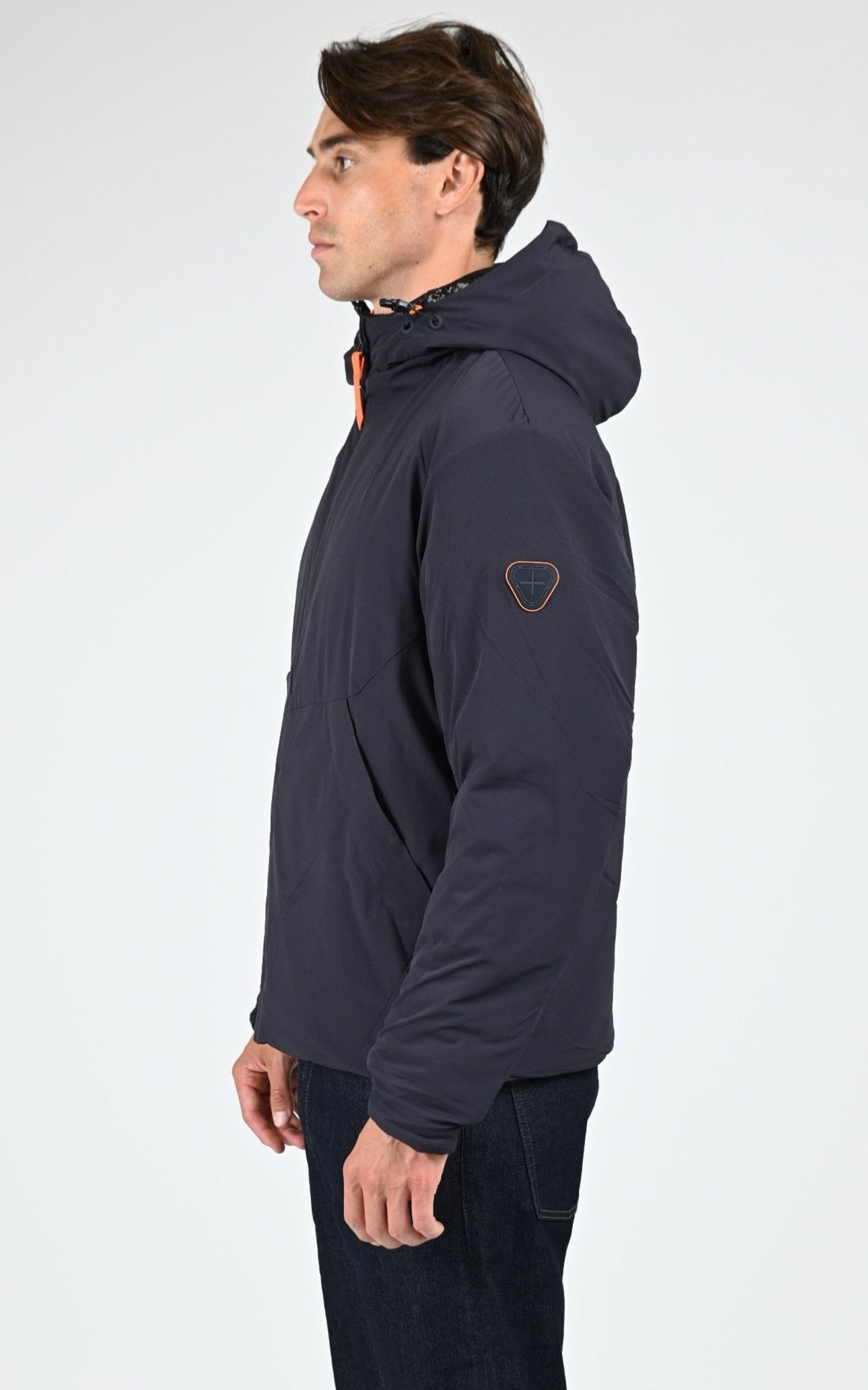 Veste Textile Homme Gertrude, modèle Elzear de couleur dark night