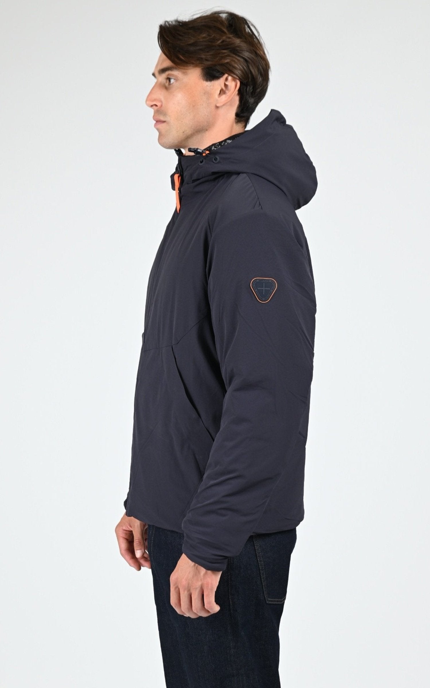 Veste Textile Homme Gertrude, modèle Elzear de couleur dark night 3