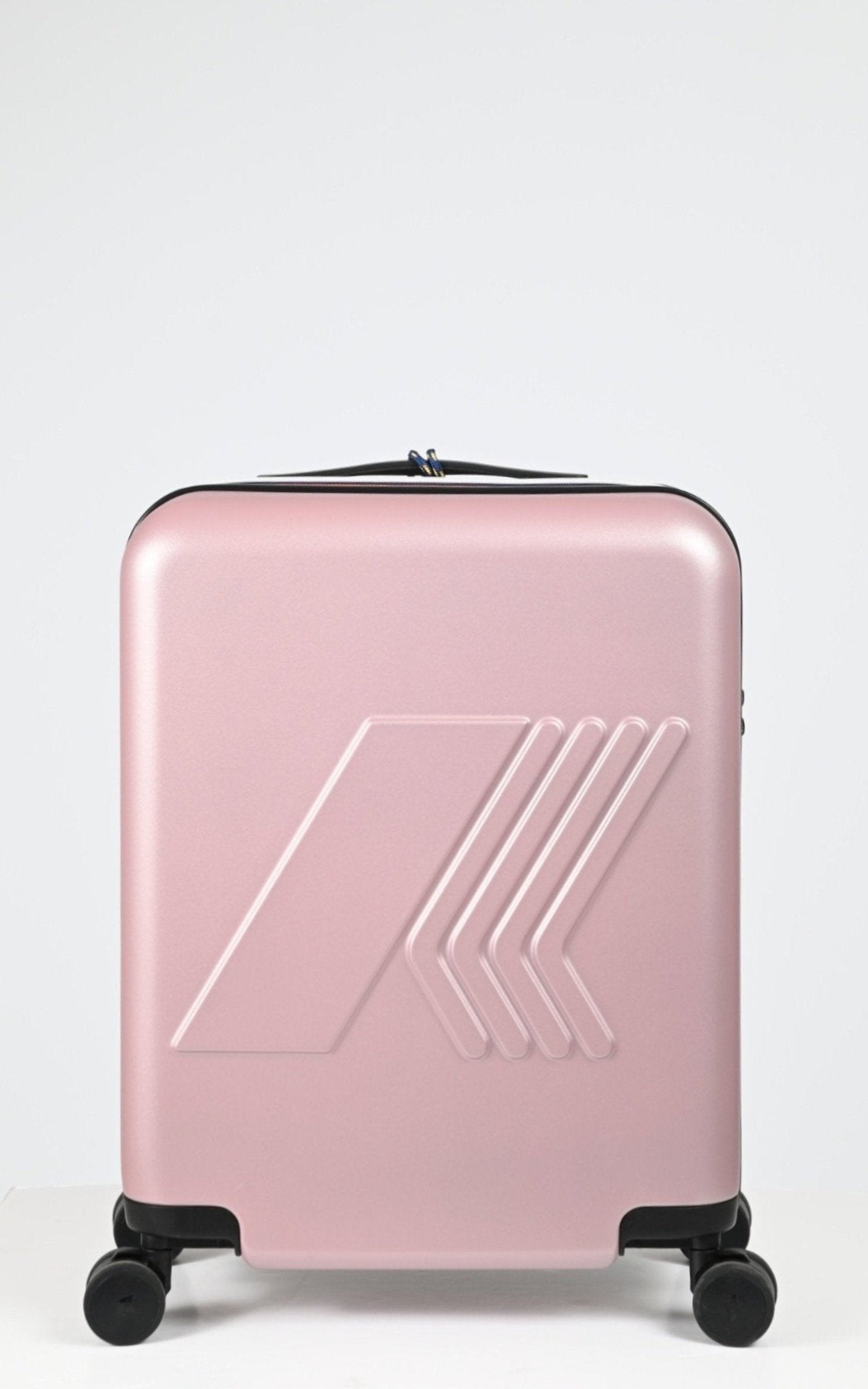 Valise Divers Mixte K-Way, modèle Eudoxie k81372w de couleur rose wdv