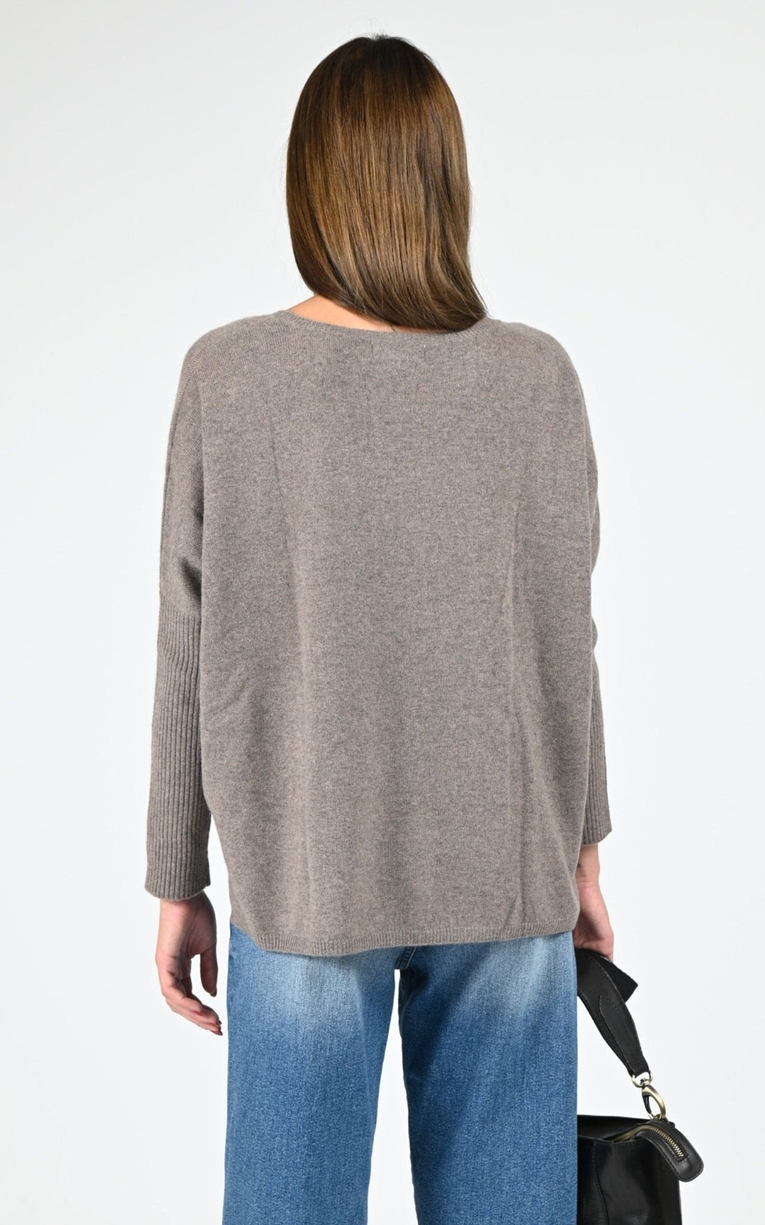 Pull Textile Femme Notshy, modèle Faustine 4704001c de couleur vison