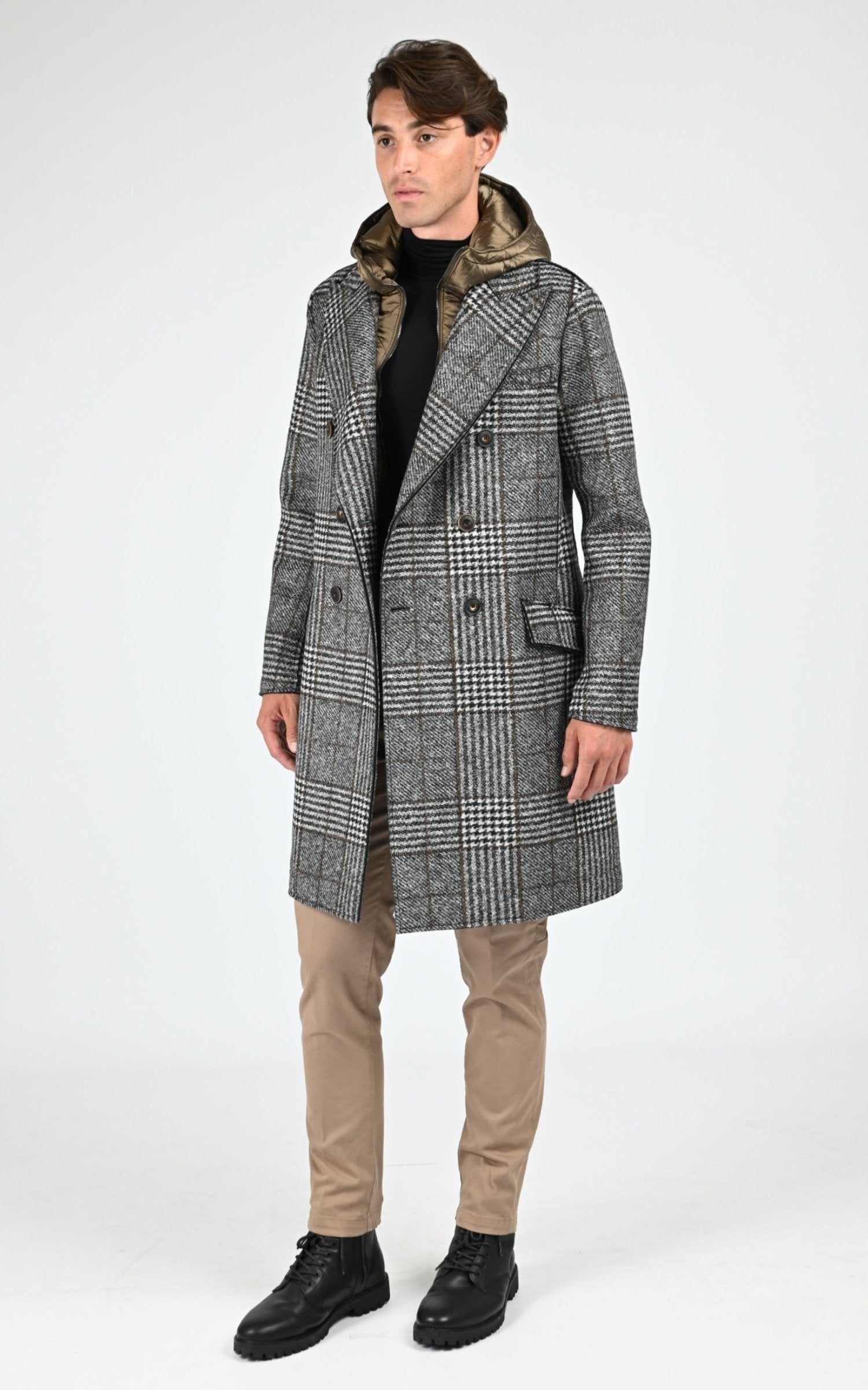 3/4 Textile Homme Bob, modèle Fenit 169 de couleur var 1 2