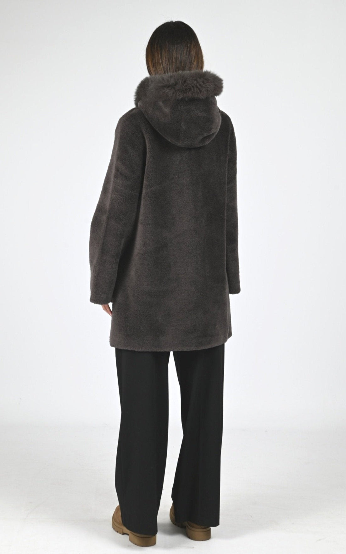 3/4 Textile Femme Levinsky, modèle Fernana fox de couleur ganix brown