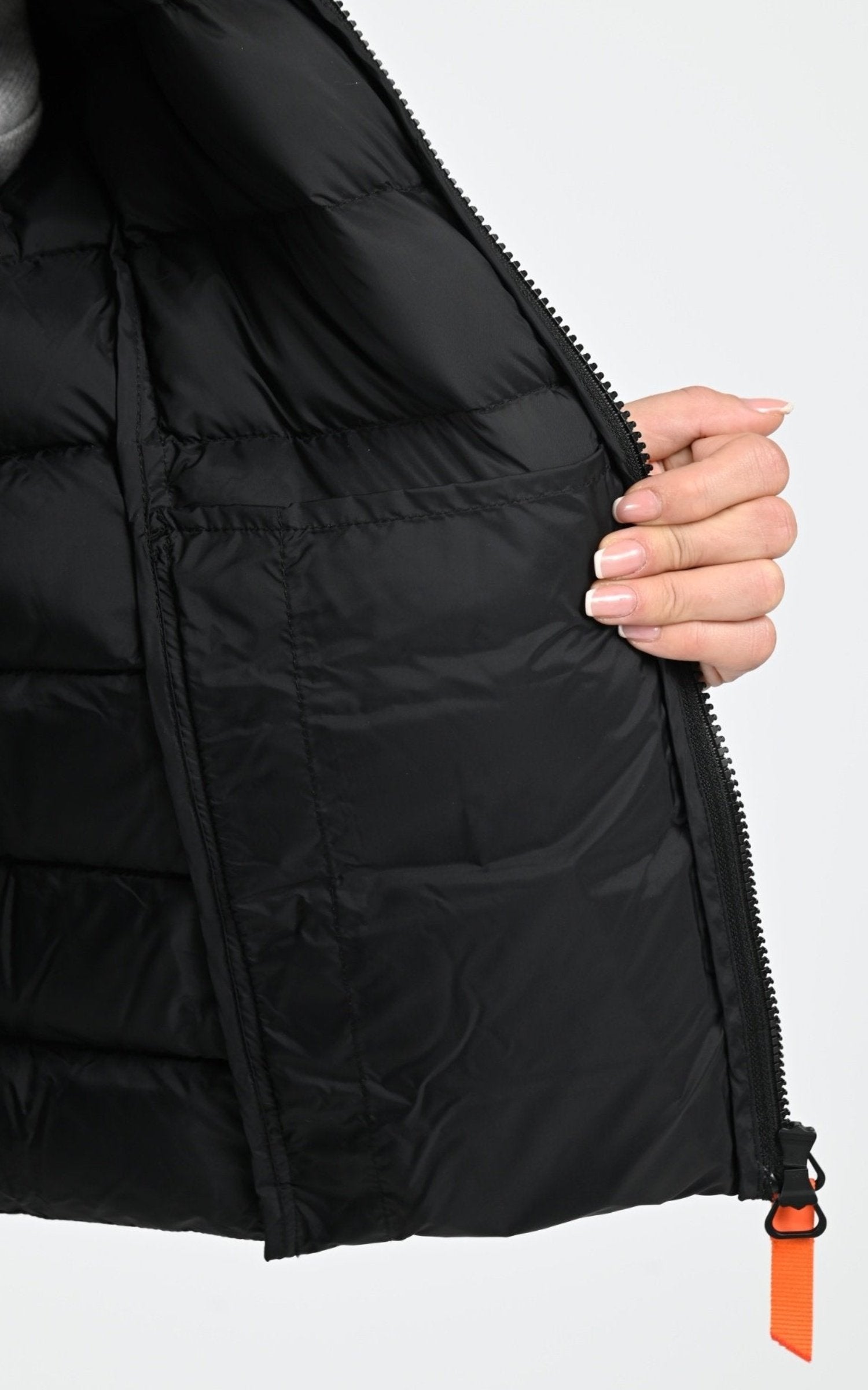 A &quot;FRANCE&quot; Noir Gertrude Bl Doudoune Femme details photo 5