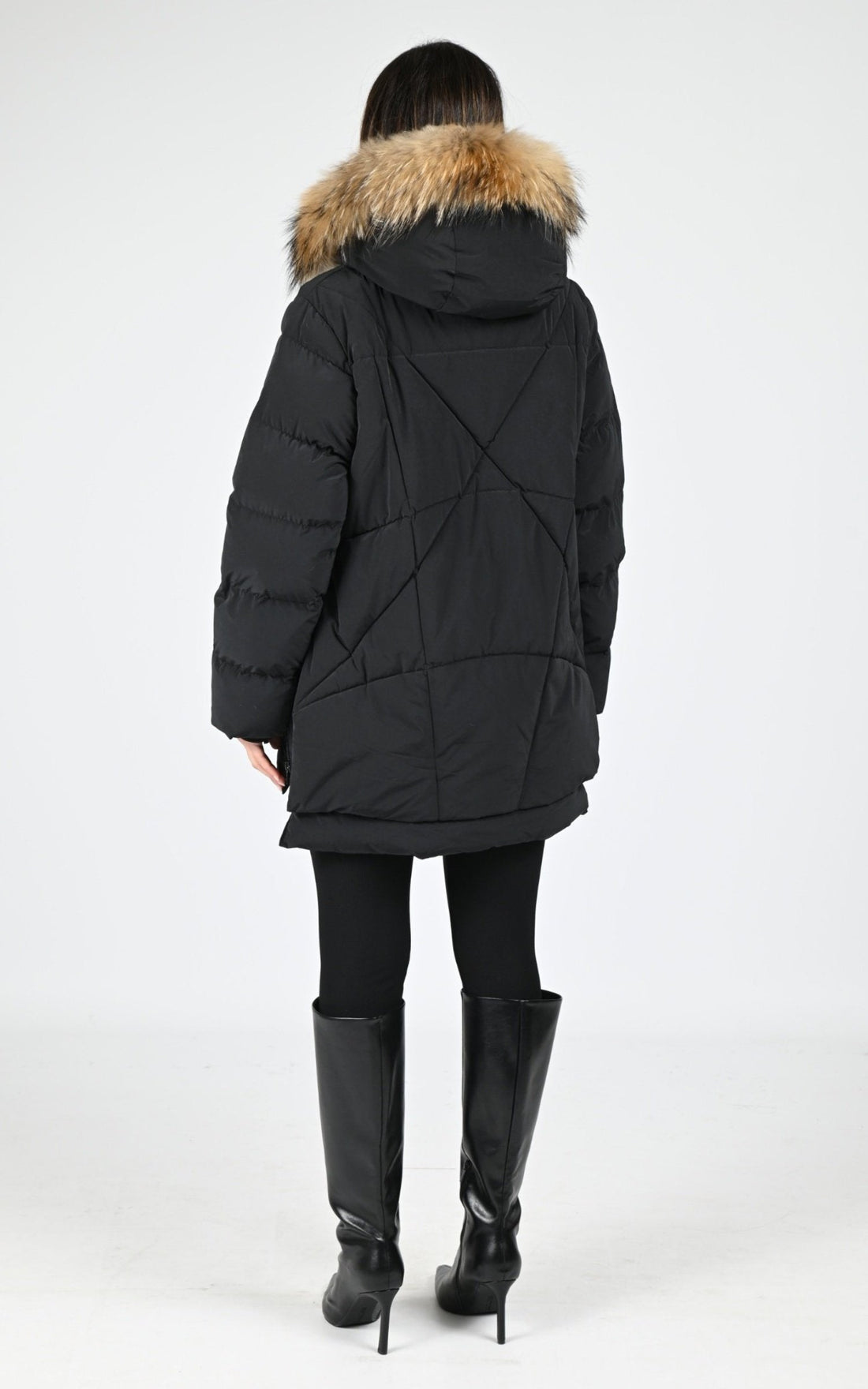 Ves doudoune Textile Femme Blonde No.8, modèle Frost 515 de couleur black 2000