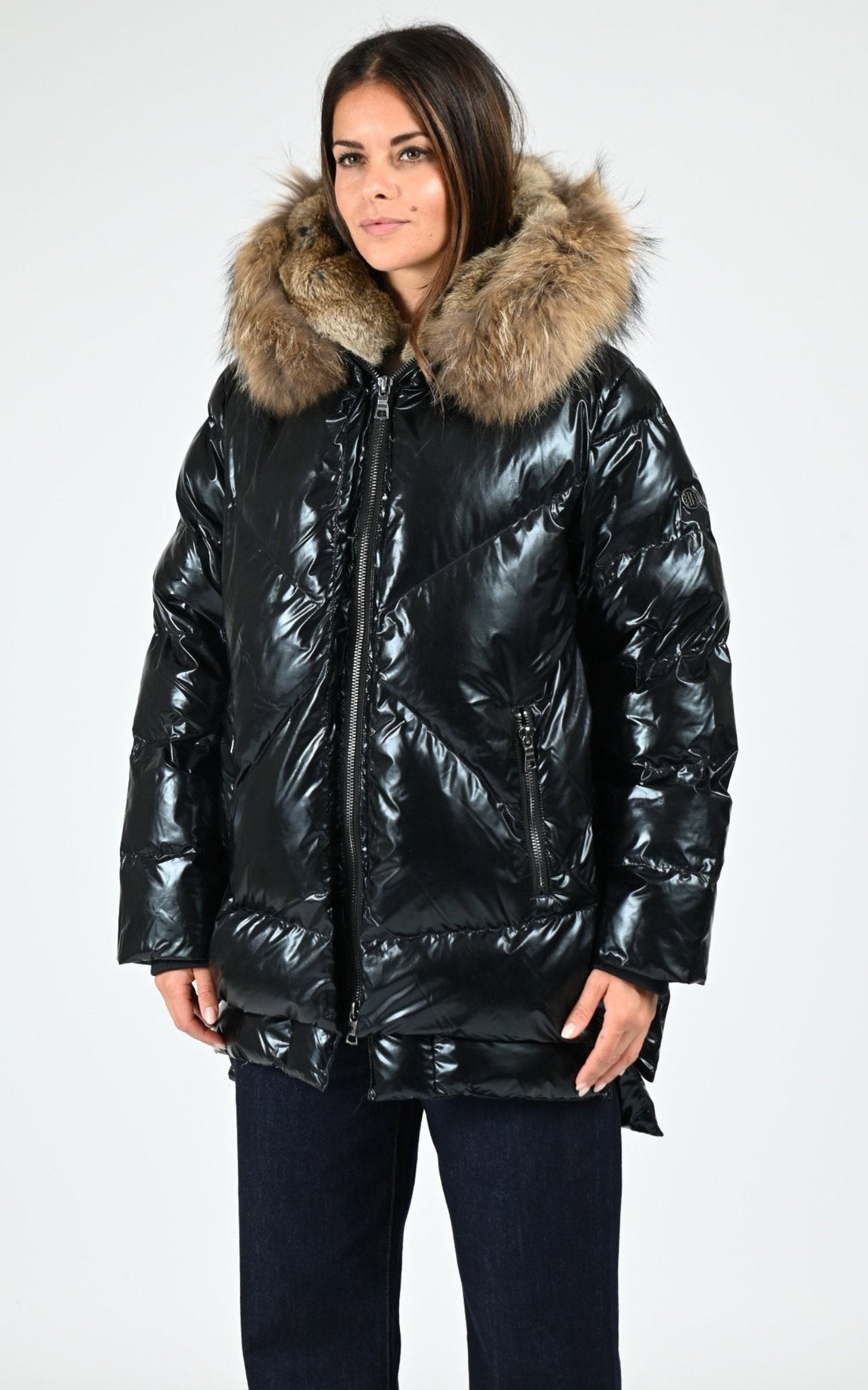 Ves doudoune Textile Femme Blonde No.8, modèle Frost m 515 de couleur black 2000