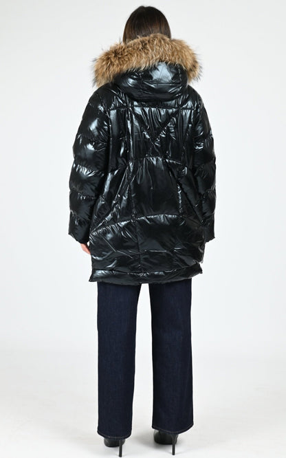 Ves doudoune Textile Femme Blonde No.8, modèle Frost m 515 de couleur black 2000
