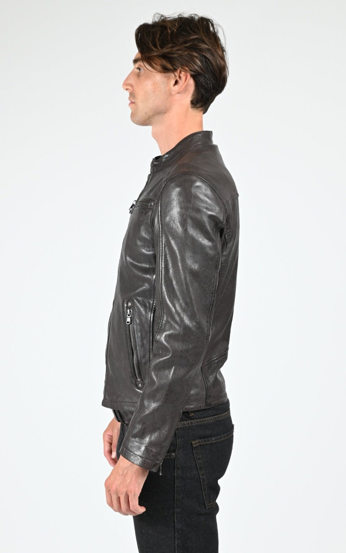 A &quot;GAFINO 101843&quot; Marron Daytona 73 Blouson Homme interior photo