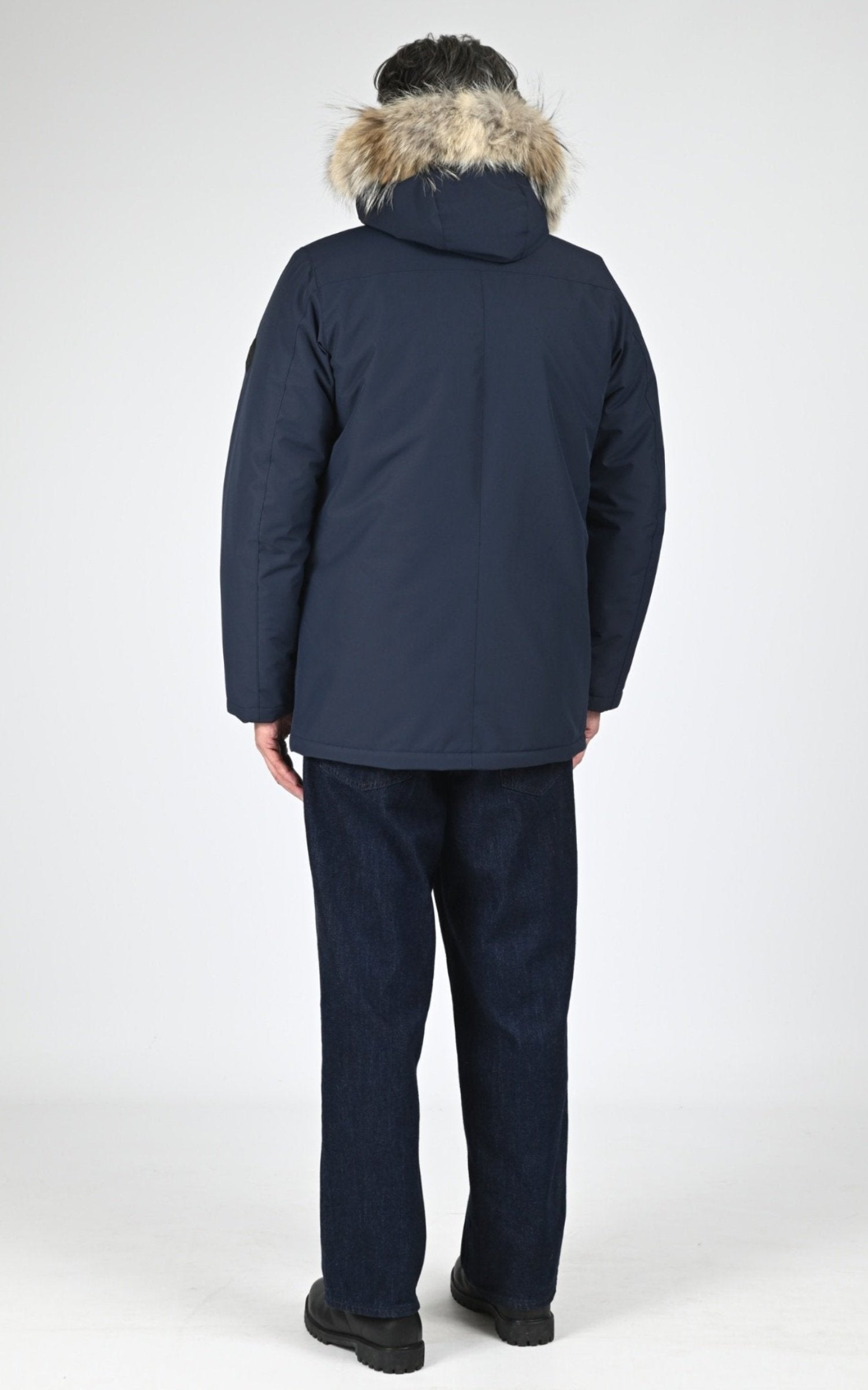 Parka Textile Homme Quartz, modèle Gaspe 35215f de couleur 1 navy 4