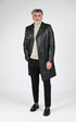 A "GEORGES" Marron La Canadienne Manteau Homme closed photo