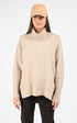 Pull Textile Femme Notshy, modèle Gilo 4707542c de couleur sandstone