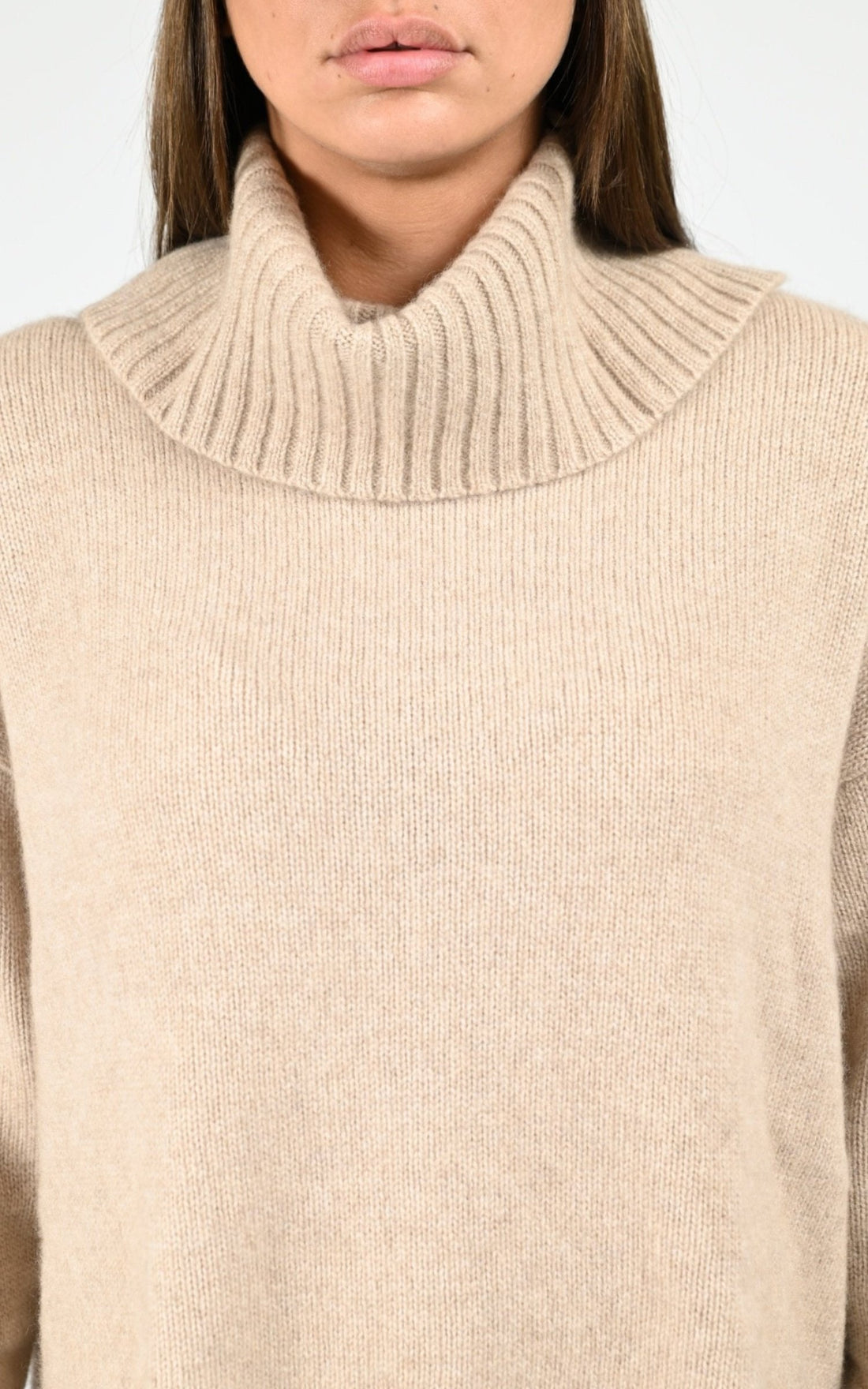 Pull Textile Femme Notshy, modèle Gilo 4707542c de couleur sandstone