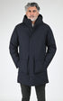 Parka Textile Homme Scandinavian Edition, modèle Guard ii de couleur midnight blue