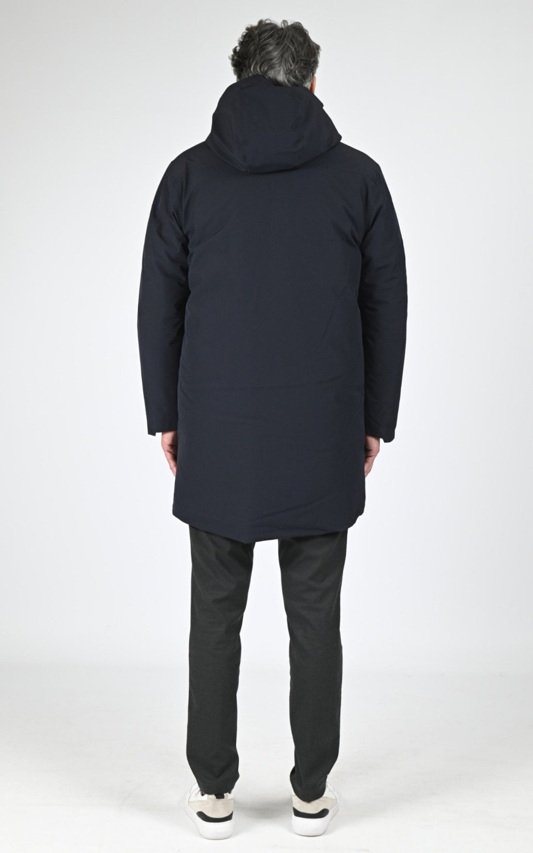 Parka Textile Homme Scandinavian Edition, modèle Guard ii de couleur midnight blue