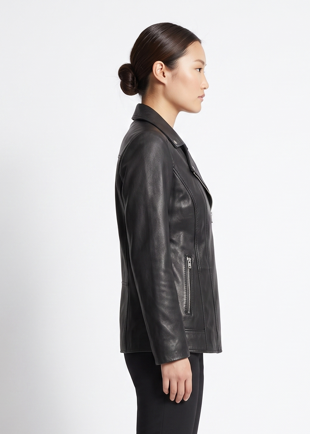 Bella - Comfort Lamb Malli Leather - Women Black 2