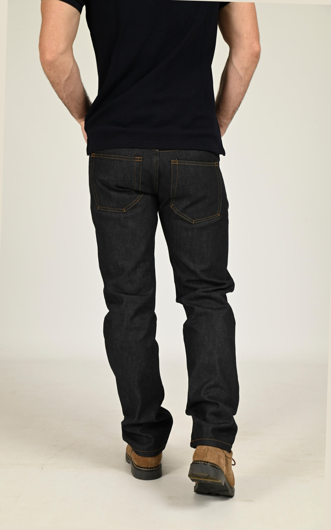 Jean regular bleu foncé