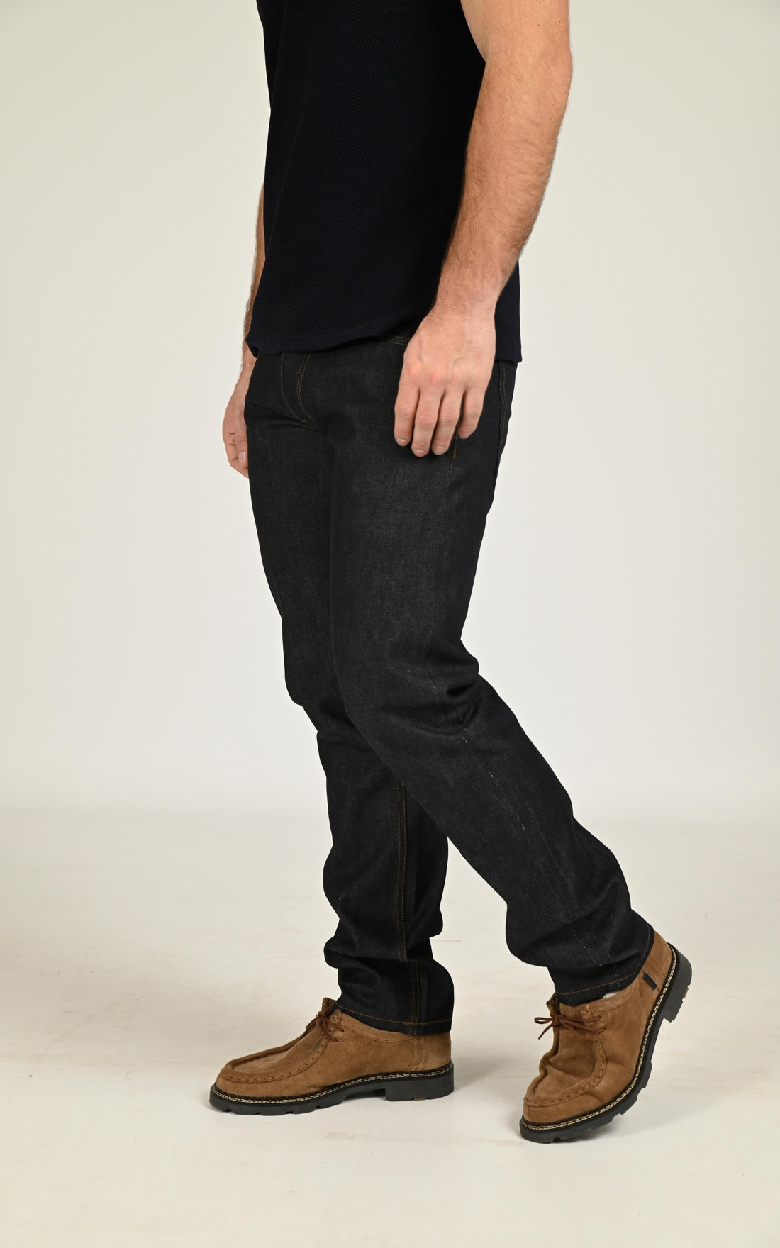 Jean regular bleu foncé