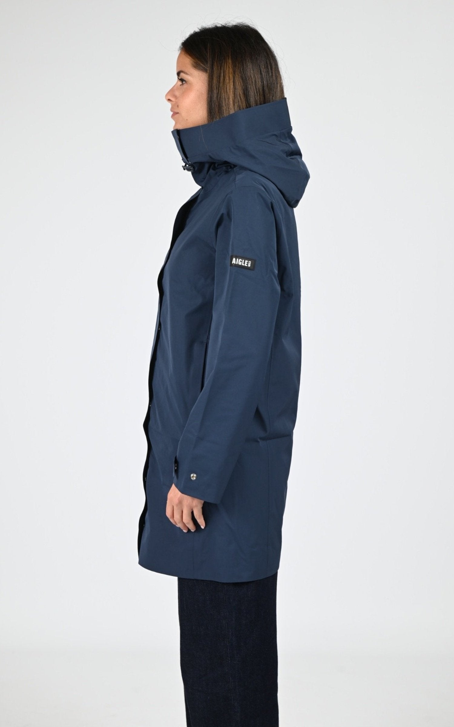 Parka Textile Femme Aigle, modèle Hefrida ais23wout007 de couleur empire 3