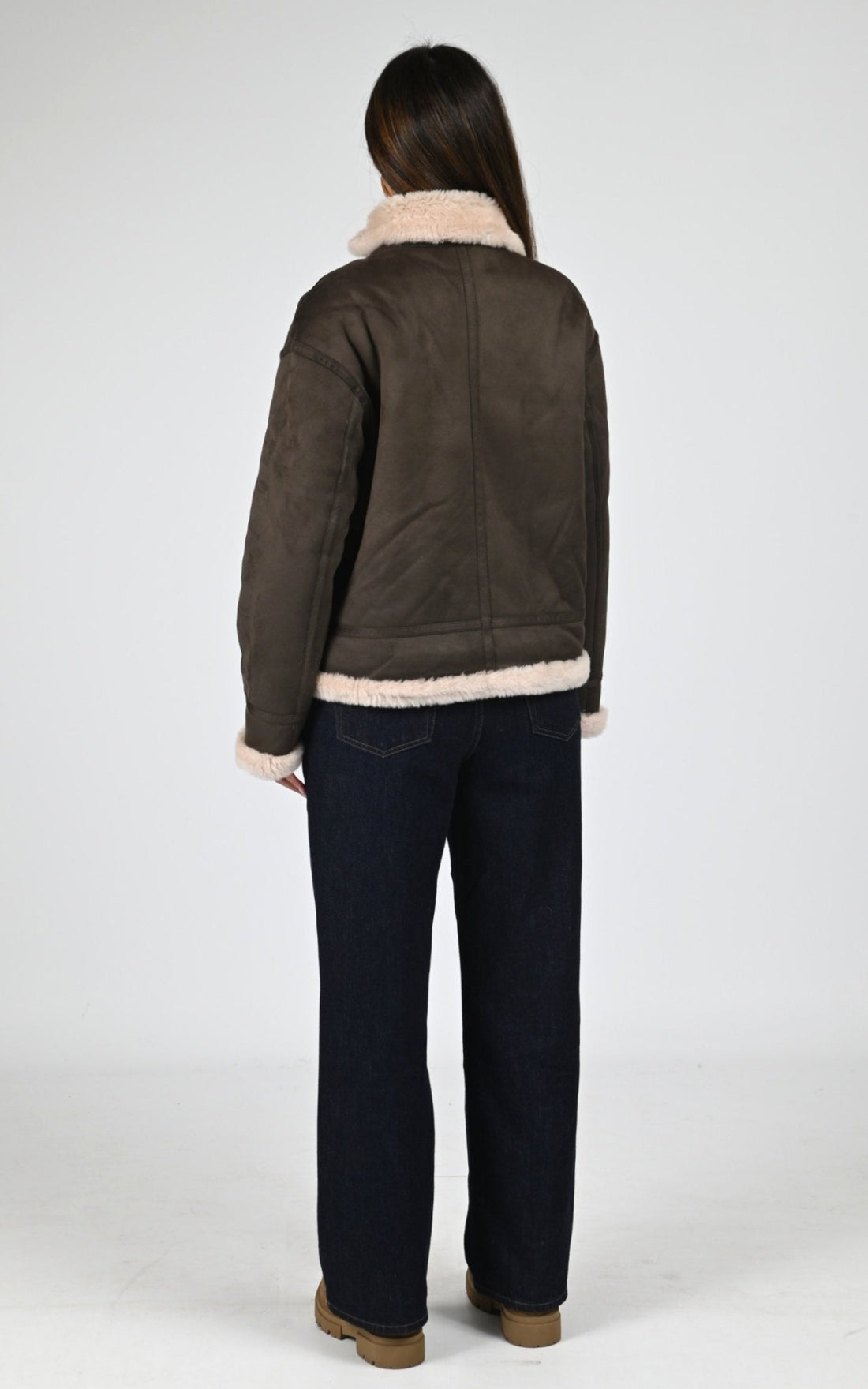 Blouson Textile Femme Levinsky, modèle Heidi de couleur ganix brown