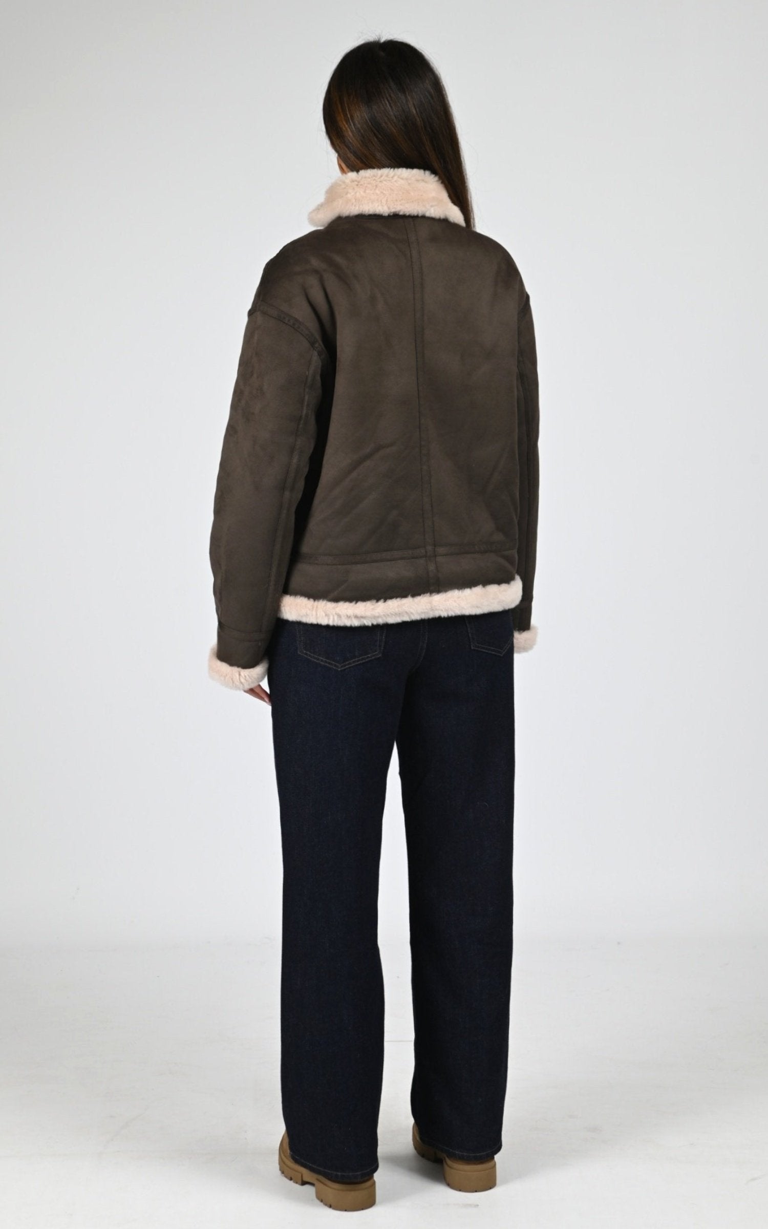 Blouson Textile Femme Levinsky, modèle Heidi de couleur ganix brown 4